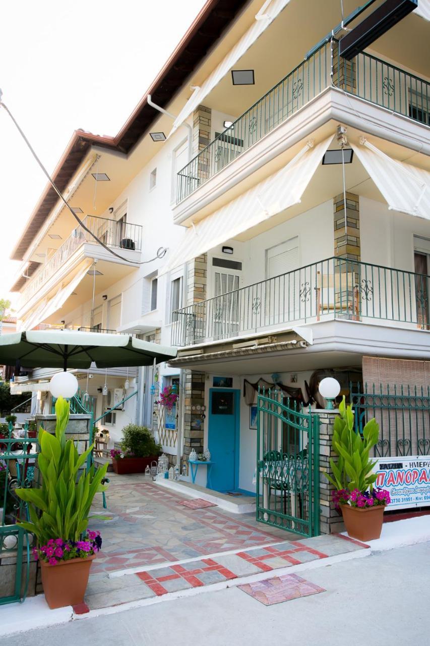 Panorama Apartments Flogita Luaran gambar